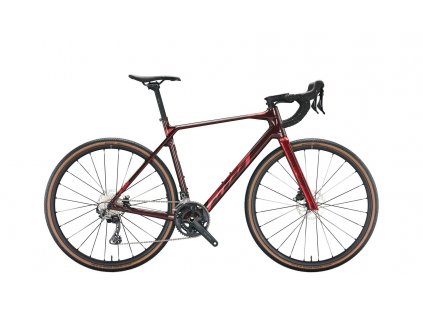 022192115 X STRADA ELITE M 55cm night red chrome red