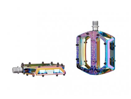 09122 310 CMPNT KRYPTO CNC ALLOY PEDAL OIL SLICK HERO