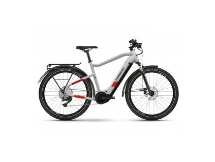 Haibike Trekking 7 Cool Grey/Red Matte (Velikost XXL)