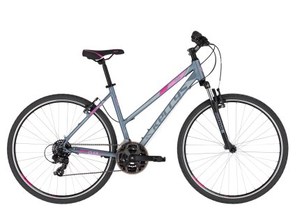 Krosové kolo KELLYS Clea 10 Grey Pink