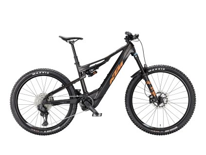 Horské elektrokolo MACINA KAPOHO MASTER L DI2 MARS BLACK MATT (ORANGE)