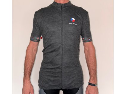 Cyklistický dres JUVACYKLO krátký rukáv