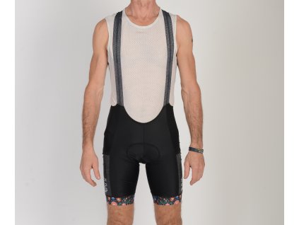 Cyklistické kraťasy JUVACYKLO s laclem krátké s kapsou