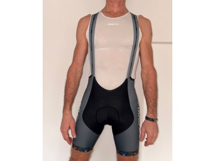 Cyklistické kalhoty JUVACYKLO s laclem krátké