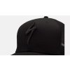 64820 230 APP NEW ERA TRUCKER HAT S LOGO BLK OSFA DETAIL 2 FORM