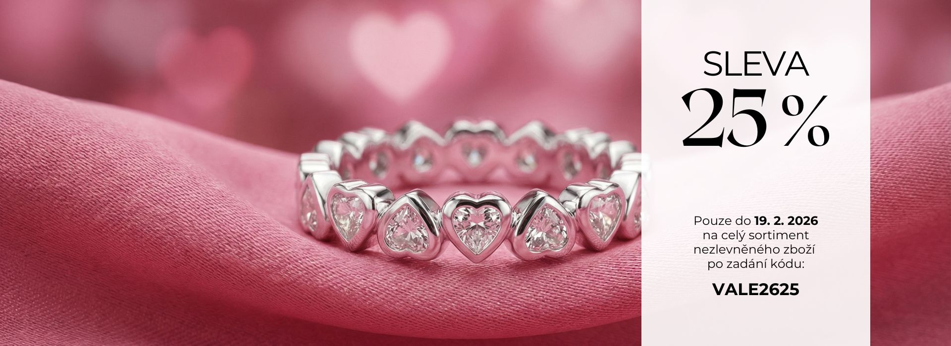 Valentýn - 25 % sleva