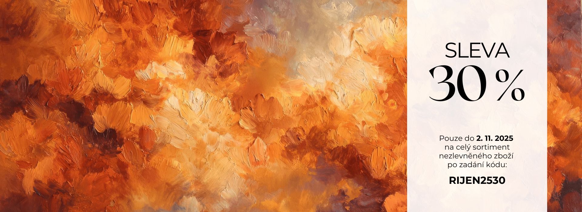 Říjen - Sleva 30 %