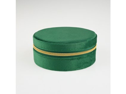 Cestovní šperkovnice - zelená - JB02/02