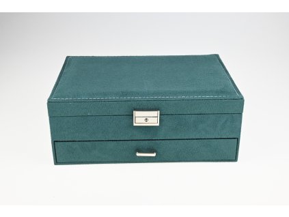 Šperkovnice - zelená - JB03/02