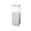 Akvárium set AQUAEL GLOSSY CUBE Day&Night bílé 135L