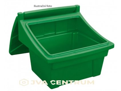 zásobník na písek zelený