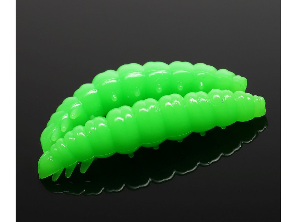 LIBRA LURES Larva 35 – Hot Green 026 (Krill) – 12ks/bal - JV Baits