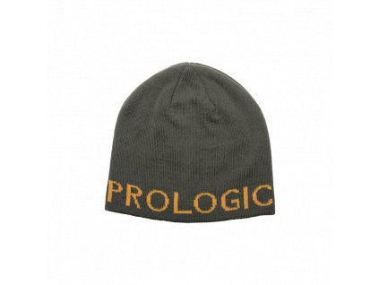 Prologic Čepice Bivy Logo Beanie Rifle Green Orange