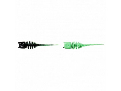 DAM Garlic Trout Lure UV Green/Black 6 cm