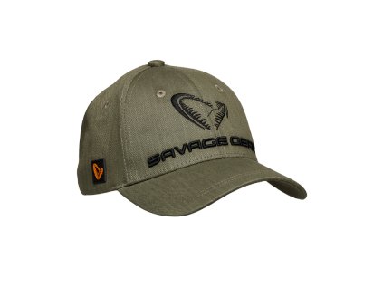 Savage Gear Kšiltovka Catch Cap Olive Green Melange