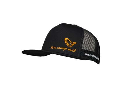 Savage Gear Kšiltovka All Black Cap Black Caviar