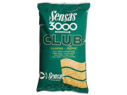 Sensas Krmení 3000 Club Carpes Jaune (kapr žlutý) 1kg