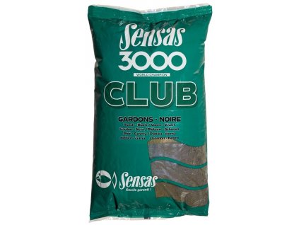 Sensas Krmení 3000 Club Gardons Noir (plotice černá) 1kg