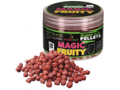 Sensas Pelety Super Soft Magic Fruity (ovoce) 6mm 60g