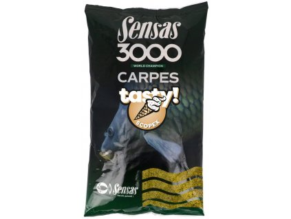 Sensas Krmení 3000 Carp Tasty Scopex (kapr Scopex) 1kg