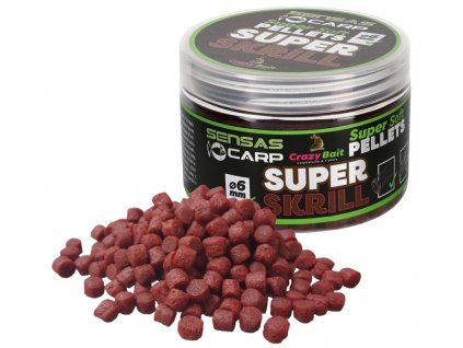 Sensas Pelety Super Soft Super Krill (krill) 6mm 60g