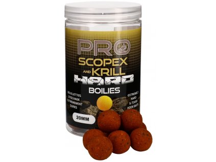 Starbaits Hard Boilies Pro Scopex Krill 200g