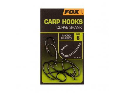 Fox Háčky Curve Shank 10 ks