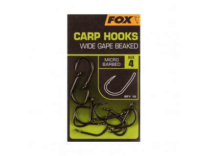 Fox Háčky Wide Gape Beaked 10 ks