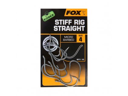 Fox Háčky Stiff Rig Straight