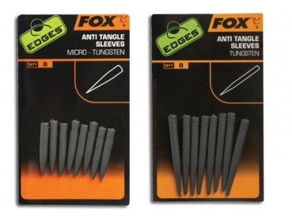 Fox Edges převleky Tungsten Anti Tangle Sleeves