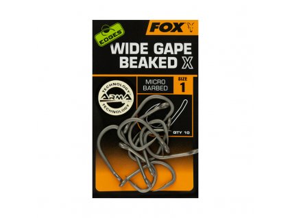 Fox Háček Edges Wide Gape Beaked X