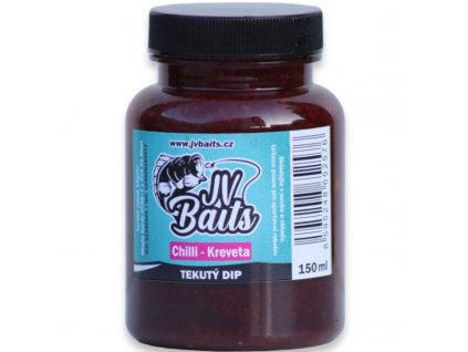 JV Baits tekutý dip chilli-kreveta 150ml