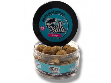 JV Baits Rozpustné Řepkové Boilies Mango 300ml