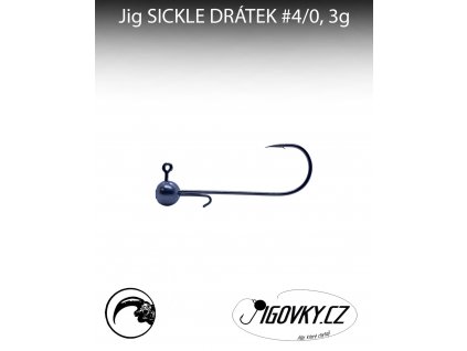 Jigovky.cz Sickle Drátek #4/0
