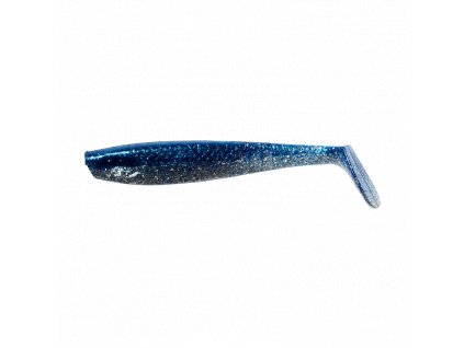 DAM Nástraha Shad Paddletail UV Blue/Silver 10cm