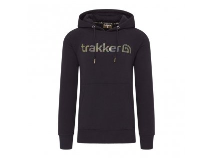 Trakker Mikina CR Logo Hoody Black Camo