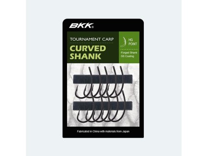 bkk hacek curved shank velikost 2 10ks