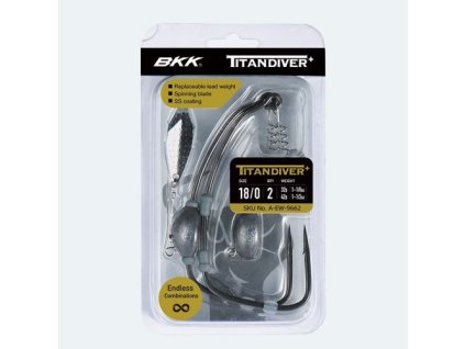 bkk hacek titan diverplus velikost 6 0 2ks