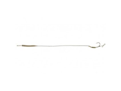 mikado 2ks hotovy navazec ztuzeny mikado carp leader anti blow out rig 23cm 25lb vel