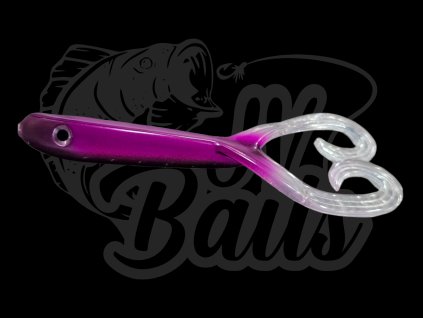JV Baits Pike Double Slapper 17 cm Purple Haze
