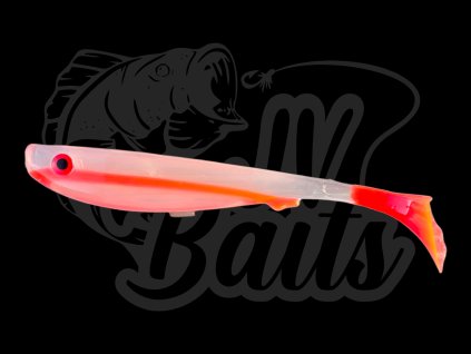 JV Baits Kopyto 25 cm Invisible UV Red