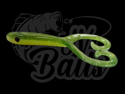 JV Baits Pike Double Slapper 17 cm Green Mist