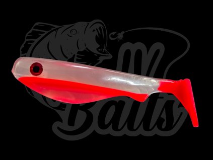 JV Baits Fat Guy 17 cm Invisible UV Red