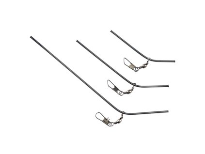 Giants fishing Průjezd na tyčce zahnutý SS Anti Tangle 10cm, 3ks