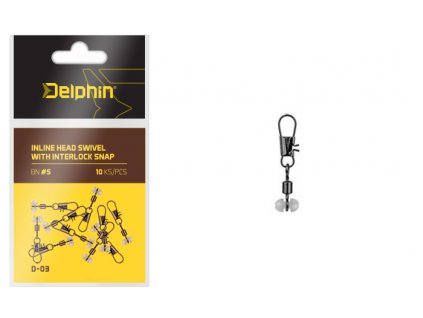 Delphin Inline head swivel with Interlock