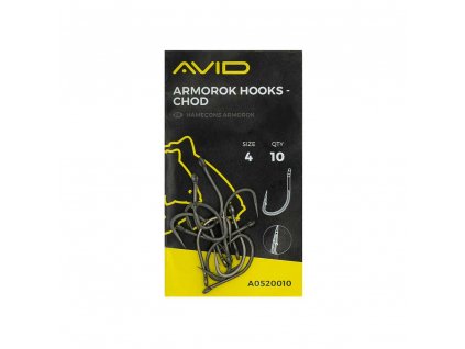 02 A0520010 armorok hooks chod barbed size 4 st