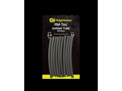 RidgeMonkey smršťovací hadička Shrink Tube Silt Black|2,4mm (RM-T066)