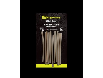 RidgeMonkey smršťovací hadička Shrink Tube Silt Black|1,6mm (RM-T063)