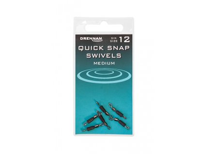 Drennan rychlovýměnný obratlík Quick Snap Swivels