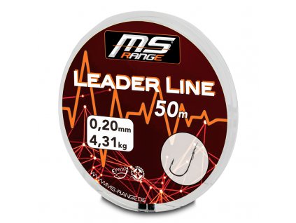 MS Range návazcový vlasec Leader Line 50 m